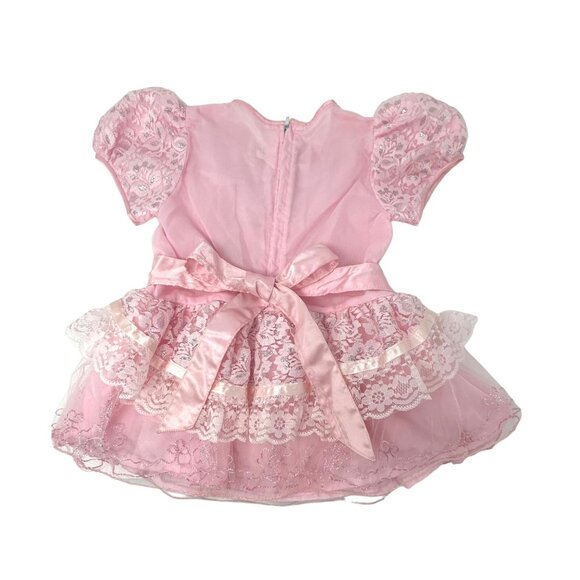 Toddler Girl's - Adorable Party Dresses in Pink, Purple, and White Floral, Size - Picture 4 of 16